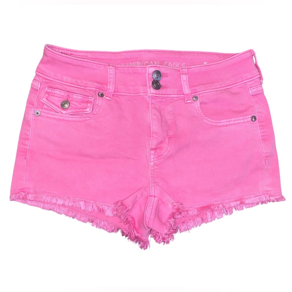 Pink American eagle shorts